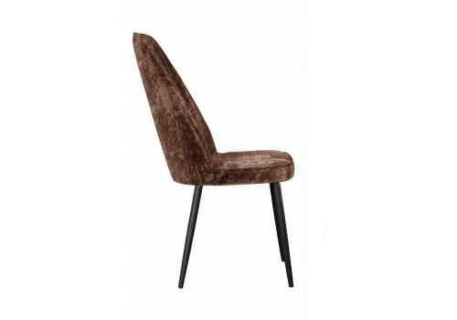  Стул DikLine 327 поворотный M05 шоколад, ножки черные, фото 2 