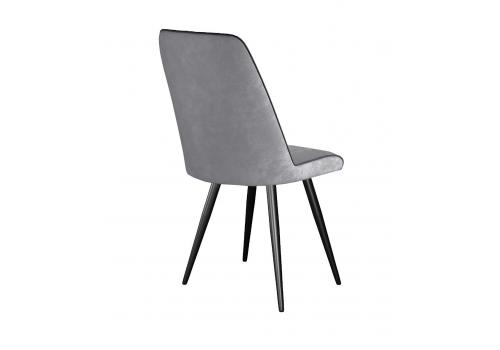  Стул DikLine 324 поворотный B22 GREY, ножки черные, фото 2 