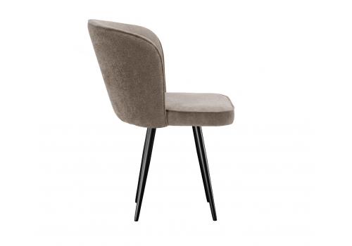  Стул DikLine 348 поворотный P03/L03 бежевый, ножки черные, фото 3 