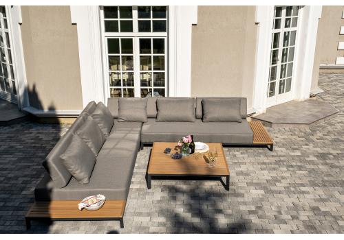  "Амальфия" трансформирующаяся лаунж-зона из алюминия, цвет графит, фото 4 