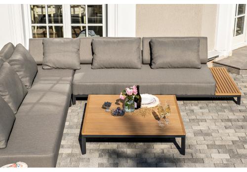  "Амальфия" трансформирующаяся лаунж-зона из алюминия, цвет графит, фото 5 