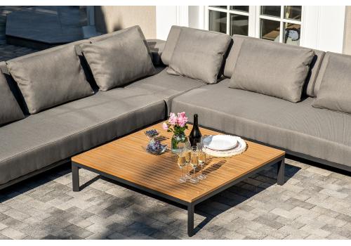  "Амальфия" трансформирующаяся лаунж-зона из алюминия, цвет графит, фото 7 