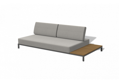  "Амальфия" трансформирующаяся лаунж-зона из алюминия, цвет графит, фото 18 