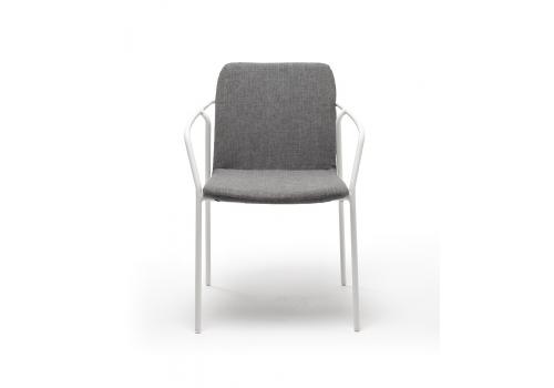  "Марокко" стул из текстилена nanotex, алюминиевый каркас, цвет серый, фото 2 