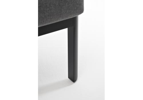  "Сан Ремо" кресло плетеное из роупа садовое, каркас алюминий темно-серый, роуп серый, ткань серая, фото 7 