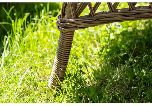  "Эспрессо–150 N" обеденная группа плетеная, цвет соломенный, фото 11 