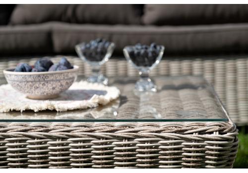  "Гляссе" лаунж-зона из искусственного ротанга, цвет бежевый, фото 14 