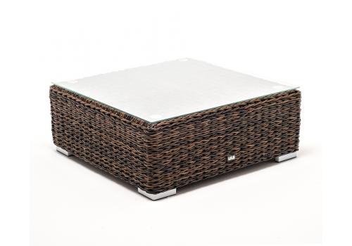  "Лунго" журнальный столик плетеный (гиацинт), цвет коричневый, фото 3 