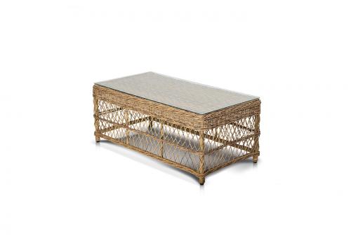  "Гранд Латте" стол журнальный из искусственного ротанга, цвет соломенный, фото 4 