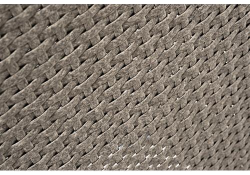  "Капучино" кашпо для цветов плетеное из искусственного ротанга, цвет бежевый, фото 8 