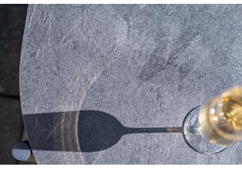  "Милан" лаунж-зона 4-местная плетеная из роупа (веревки), каркас алюминиевый темно-серый, роуп темно-серый, фото 19 