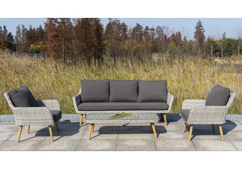  "Прованс" столик журнальный из ротанга, цвет бежевый, фото 4 