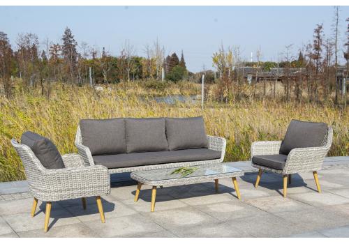  "Прованс" столик журнальный из ротанга, цвет бежевый, фото 5 