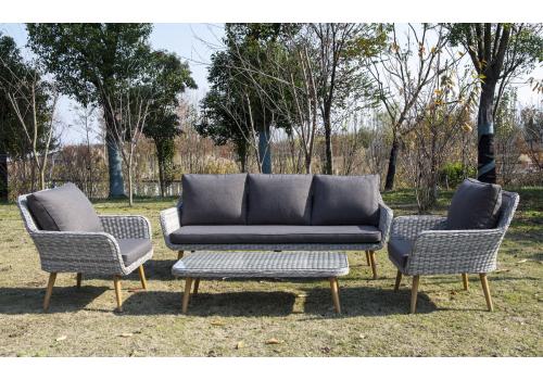  "Прованс" столик журнальный из ротанга, цвет бежевый, фото 8 