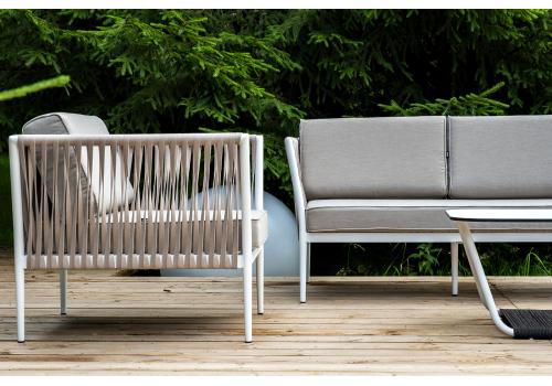  "Касабланка" лаунж-зона плетеная из роупа 5-местная, цвет бежевый, фото 9 