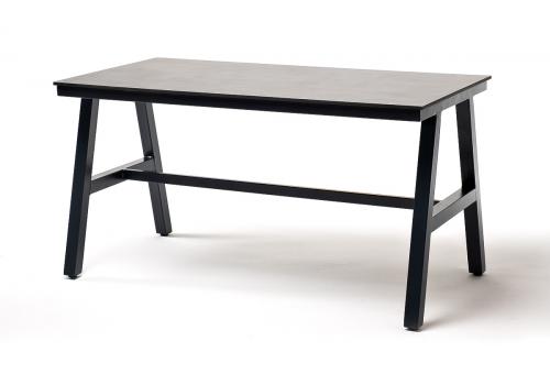  "Рио" стол из HPL 140х70см, H75, цвет столешницы "серый гранит", фото 3 