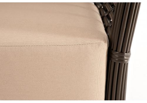  "Валенсия" диван из искусственного ротанга трехместный, цвет бронзовый, фото 7 