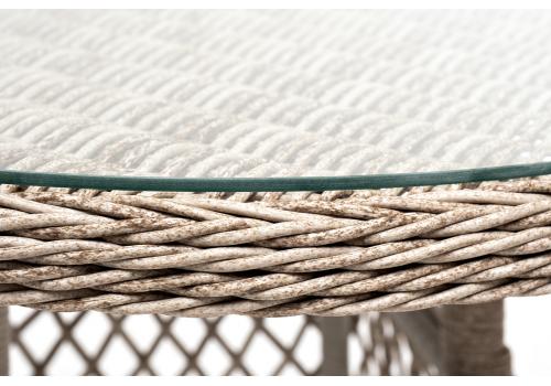  "Эспрессо–80 L" обеденная группа плетеная, цвет бежевый, фото 9 