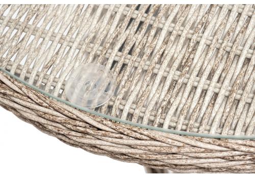  "Эспрессо–80 L" обеденная группа плетеная, цвет бежевый, фото 11 