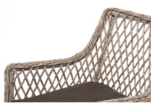  "Эспрессо–80 L" обеденная группа плетеная, цвет бежевый, фото 13 