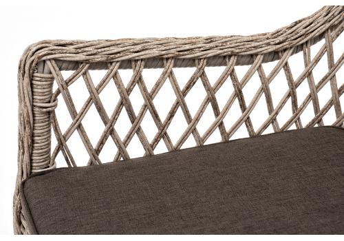  "Эспрессо–80 L" обеденная группа плетеная, цвет бежевый, фото 14 