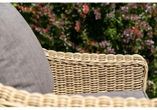  "Кон Панна" лаунж-зона из искусственного ротанга, цвет соломенный, фото 7 
