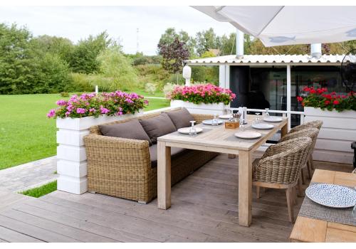  "Капучино" диван из искусственного ротанга трехместный, цвет соломенный, фото 13 