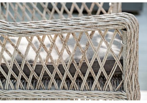  "Латте" обеденная группа плетеная, цвет бежевый, фото 8 