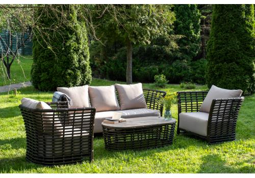  "Валенсия" лаунж-зона из искусственного ротанга, цвет бронзовый, фото 2 