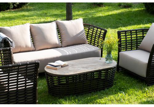  "Валенсия" лаунж-зона из искусственного ротанга, цвет бронзовый, фото 7 