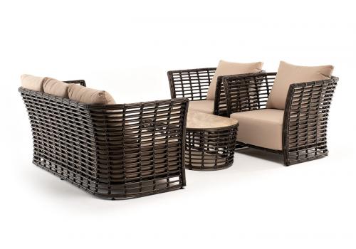  "Валенсия" лаунж-зона из искусственного ротанга, цвет бронзовый, фото 18 