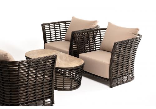  "Валенсия" лаунж-зона из искусственного ротанга, цвет бронзовый, фото 20 