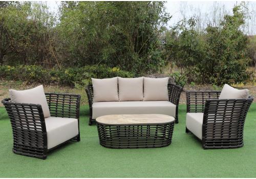  "Валенсия" лаунж-зона из искусственного ротанга, цвет бронзовый, фото 21 