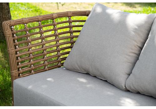  "Валенсия" лаунж-зона из искусственного ротанга, цвет соломенный, фото 10 