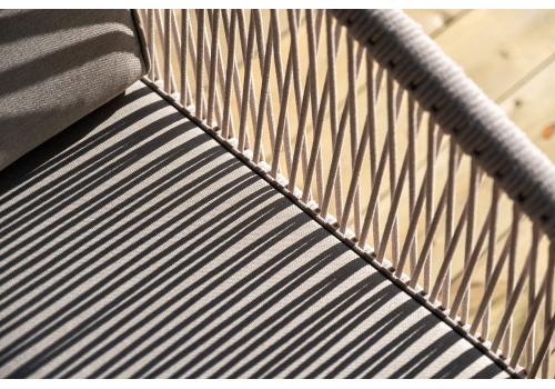  "Канны" лаунж-зона 4-местная из роупа со столиком "Канны" цвета "дуб", основание дуб, роуп бежевый, фото 16 