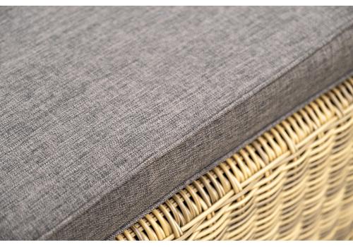  "Рим" шезлонг с подушкой, цвет соломенный, фото 12 