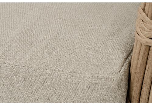  "Валенсия" диван из искусственного ротанга трехместный, цвет соломенный, фото 6 