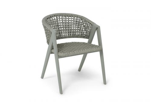  "Амстердам" плетеный стул из искусственного ротанга, цвет серый, фото 3 
