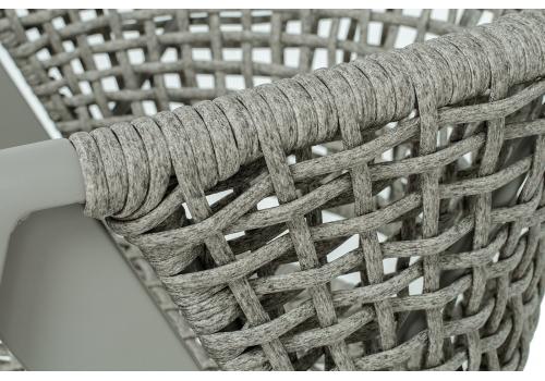  "Амстердам" плетеный стул из искусственного ротанга, цвет серый, фото 6 