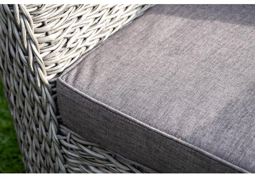  "Капучино Сингл" лаунж-зона из искусственного ротанга (гиацинт), цвет серый, фото 12 