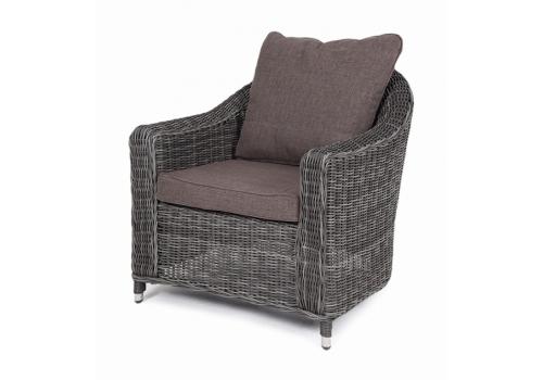  "Кон Панна" кресло из искусственного ротанга, цвет графит, фото 1 