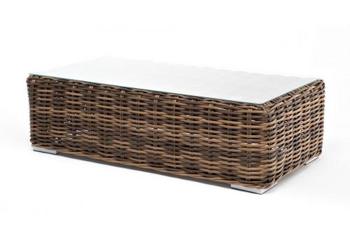  "Палермо" журнальный столик из искусственного ротанга, цвет соломенный, фото 1 