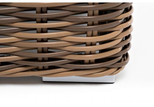  "Палермо" журнальный столик из искусственного ротанга, цвет соломенный, фото 7 