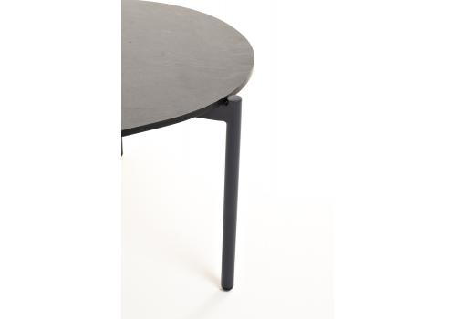  "Диего" журнальный стол из HPL 120х60 H40, каркас темно-серый (RAL7024), цвет "серый гранит", фото 6 