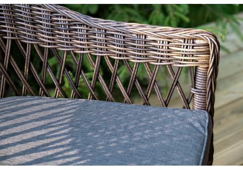  "Сицилия" обеденная группа плетеная, цвет коричневый, фото 7 