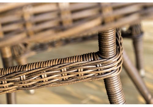  "Сицилия" обеденная группа плетеная, цвет коричневый, фото 12 