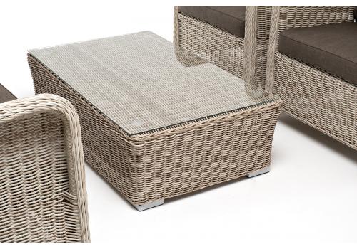  "Гляссе" лаунж-зона из искусственного ротанга, цвет бежевый, фото 24 