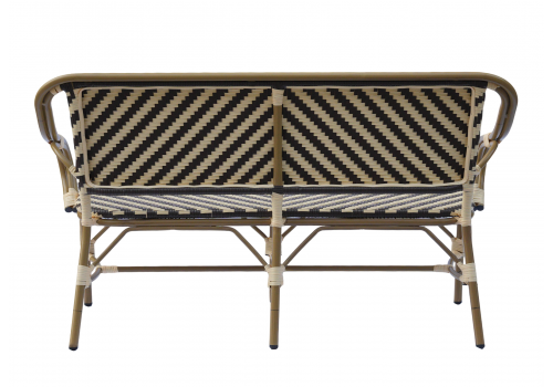  "Кабри" диван двухместный из искусственного ротанга, цвет бежево-коричневый, фото 4 