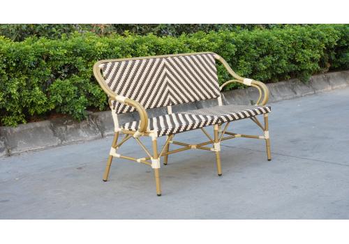  "Кабри" диван двухместный из искусственного ротанга, цвет бежево-коричневый, фото 6 