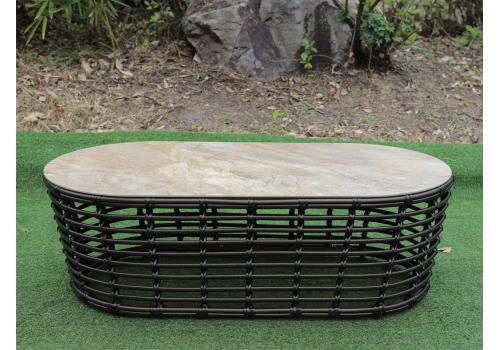  "Валенсия" журнальный столик из искусственного ротанга, цвет бронзовый, фото 9 